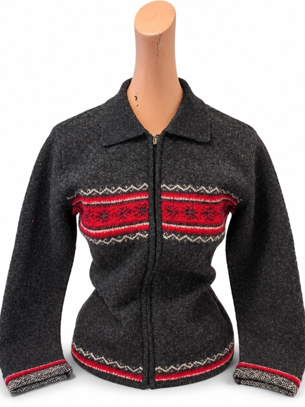 Petite Sophisticate Woll Zip Up Jacket - Women's Size, Small